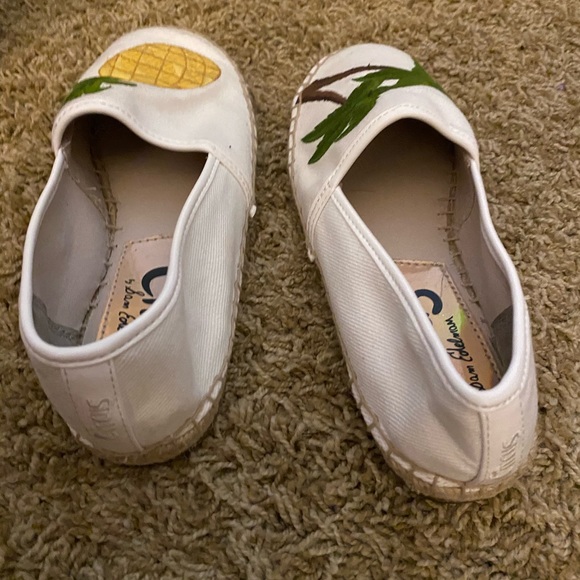 Circus shoes size 6 flats woman tropical palms - Picture 3 of 5